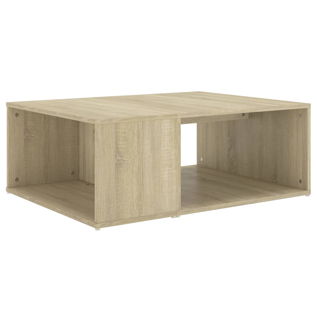 Table basse chêne sonoma 90x67x33 cm bois d’ingénierie - Tables basses