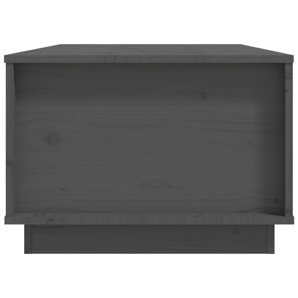 Table basse Gris 100x50x35 cm Bois massif de pin - Tables basses