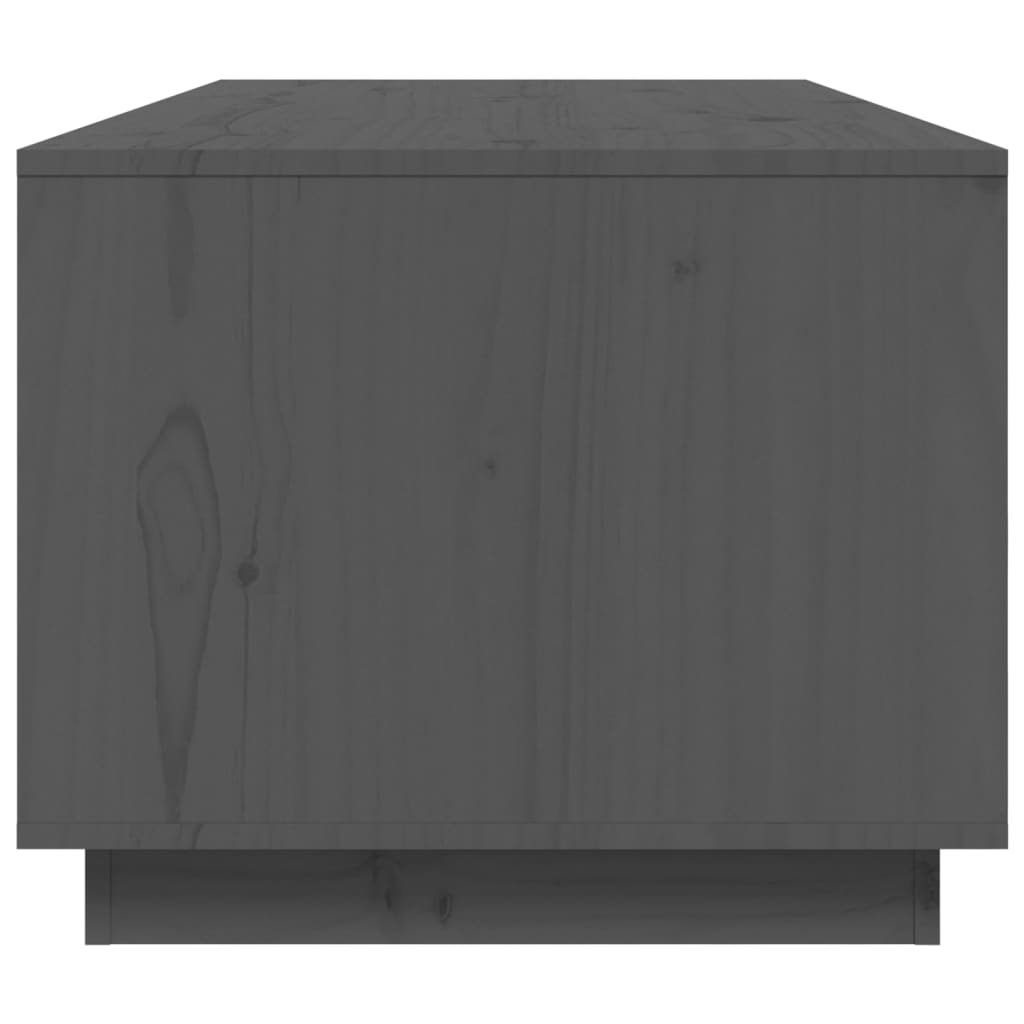 Table basse Gris 100x50x41 cm Bois massif de pin - Tables basses