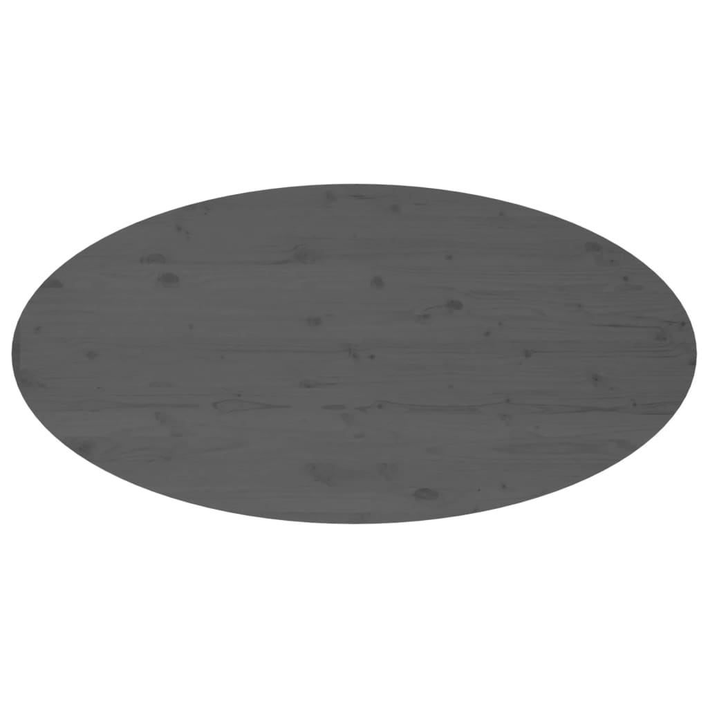 Table basse Gris 110x55x45 cm Bois massif de pin - Tables basses