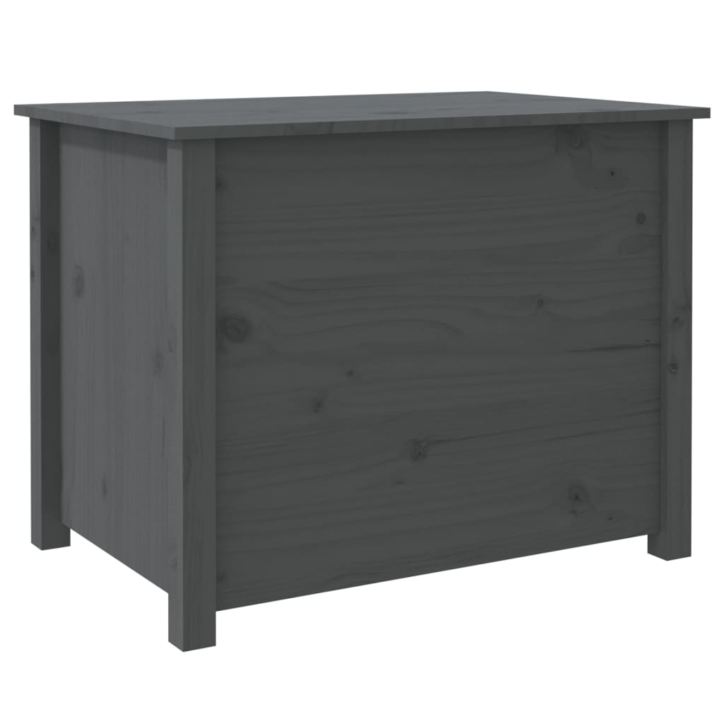 Table basse Gris 71x49x55 cm Bois massif de pin - Tables basses