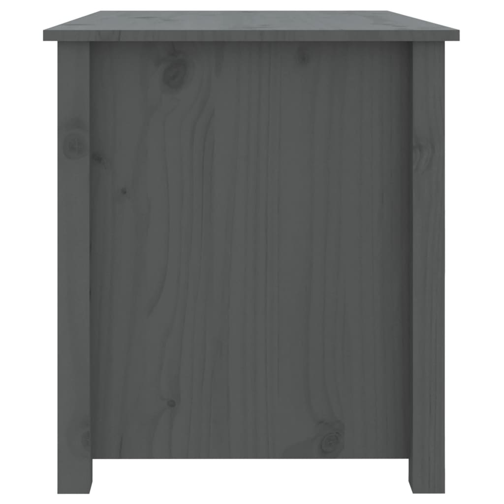 Table basse Gris 71x49x55 cm Bois massif de pin - Tables basses
