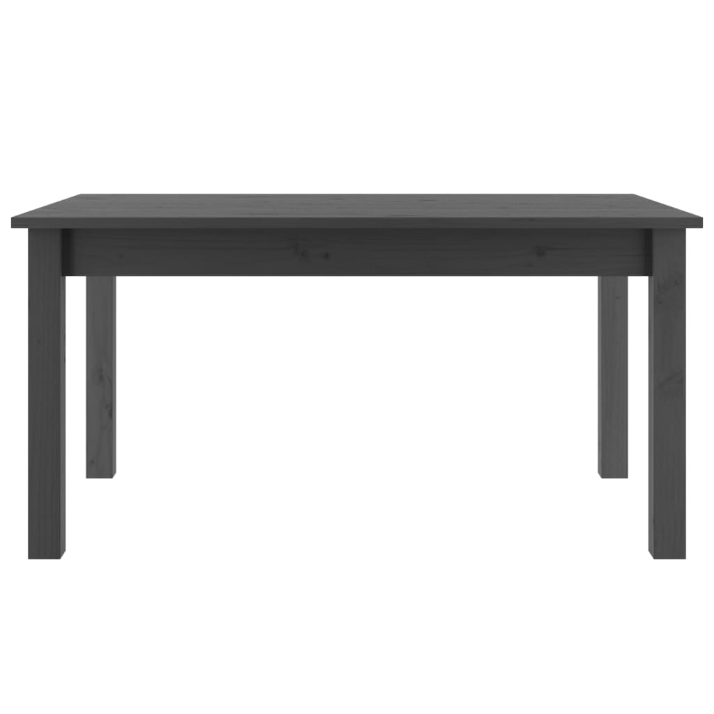 Table basse Gris 80x50x40 cm Bois massif de pin - Tables basses