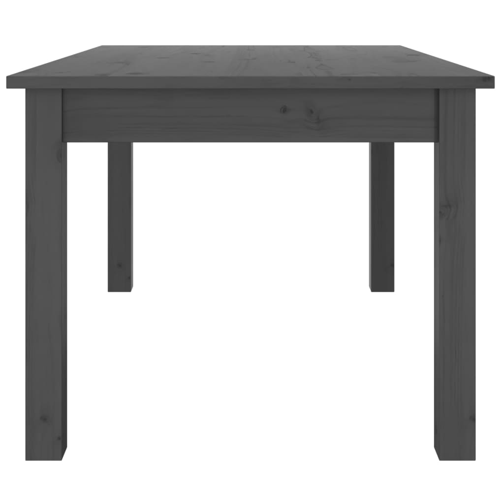 Table basse Gris 80x50x40 cm Bois massif de pin - Tables basses