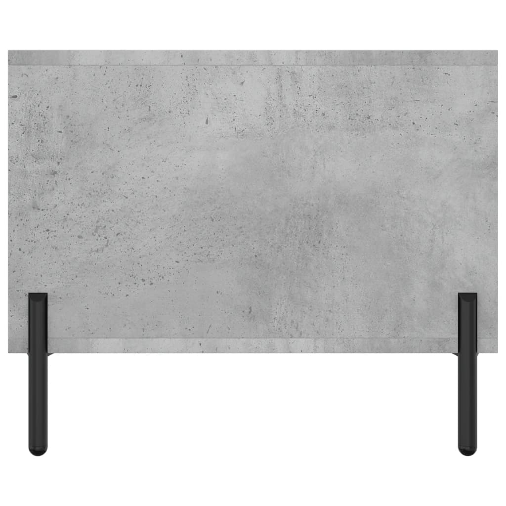 Table basse gris béton 102x50x40 cm bois d’ingénierie - Tables basses