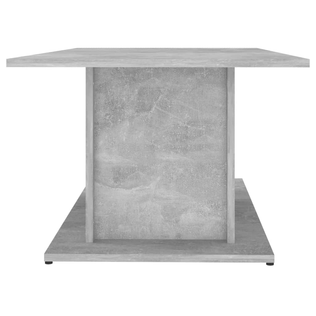 Table basse gris béton 102x55,5x40 cm bois d’ingénierie - Tables basses