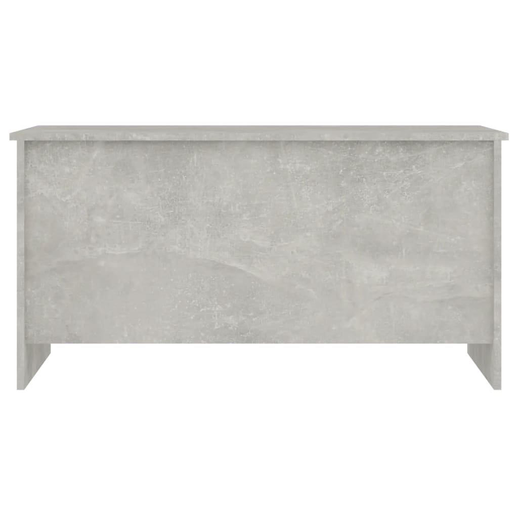 Table basse gris béton 102x55,5x52,5 cm bois d’ingénierie - Tables basses