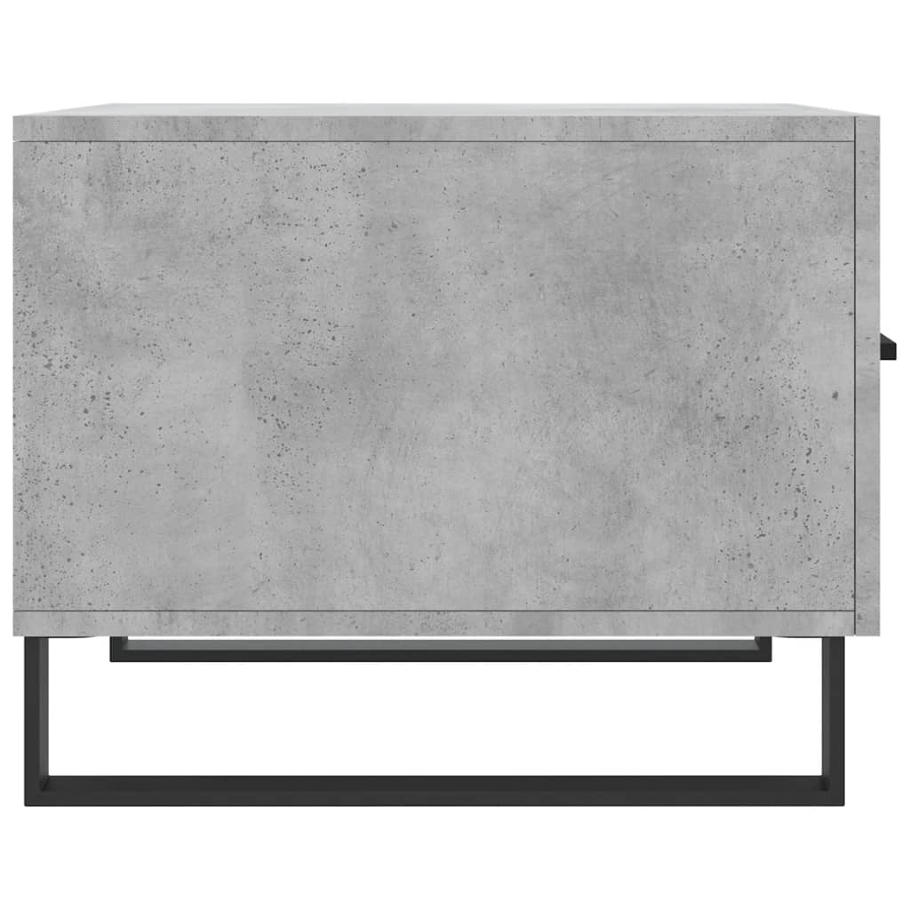 Table basse gris béton 50x50x40 cm bois d’ingénierie - Tables basses