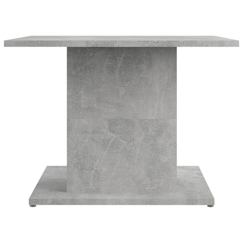 Table basse gris béton 55,5x55,5x40 cm bois d’ingénierie - Tables basses