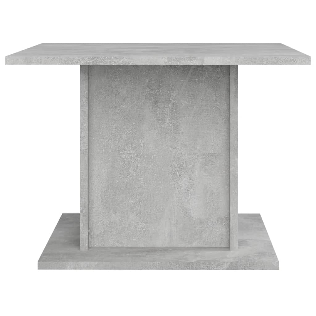 Table basse gris béton 55,5x55,5x40 cm bois d’ingénierie - Tables basses