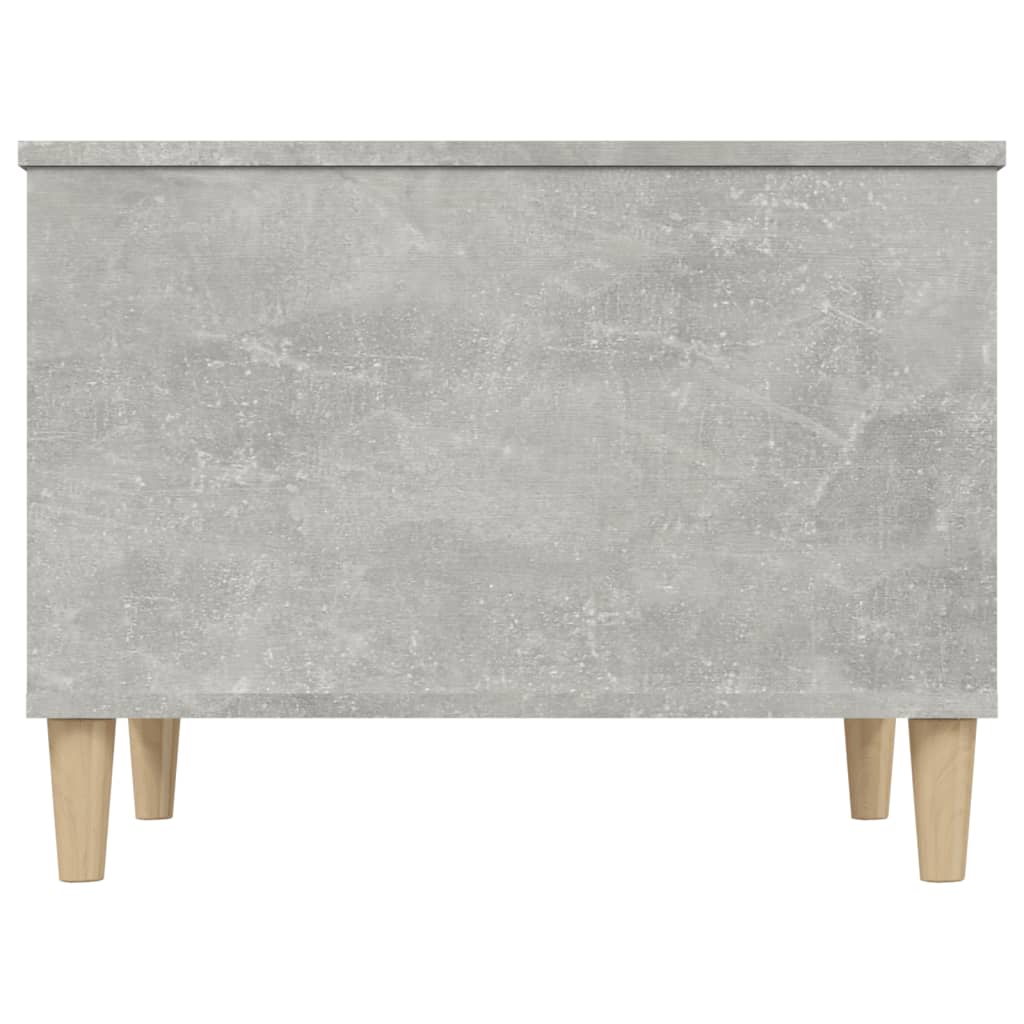 Table basse Gris béton 60x44,5x45 cm Bois d’ingénierie - Tables basses
