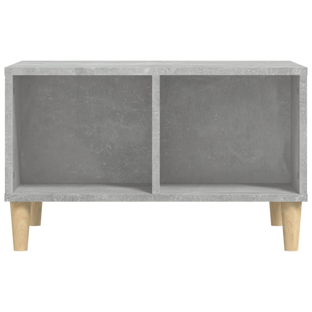 Table basse Gris béton 60x50x36,5 cm Bois d’ingénierie - Tables basses