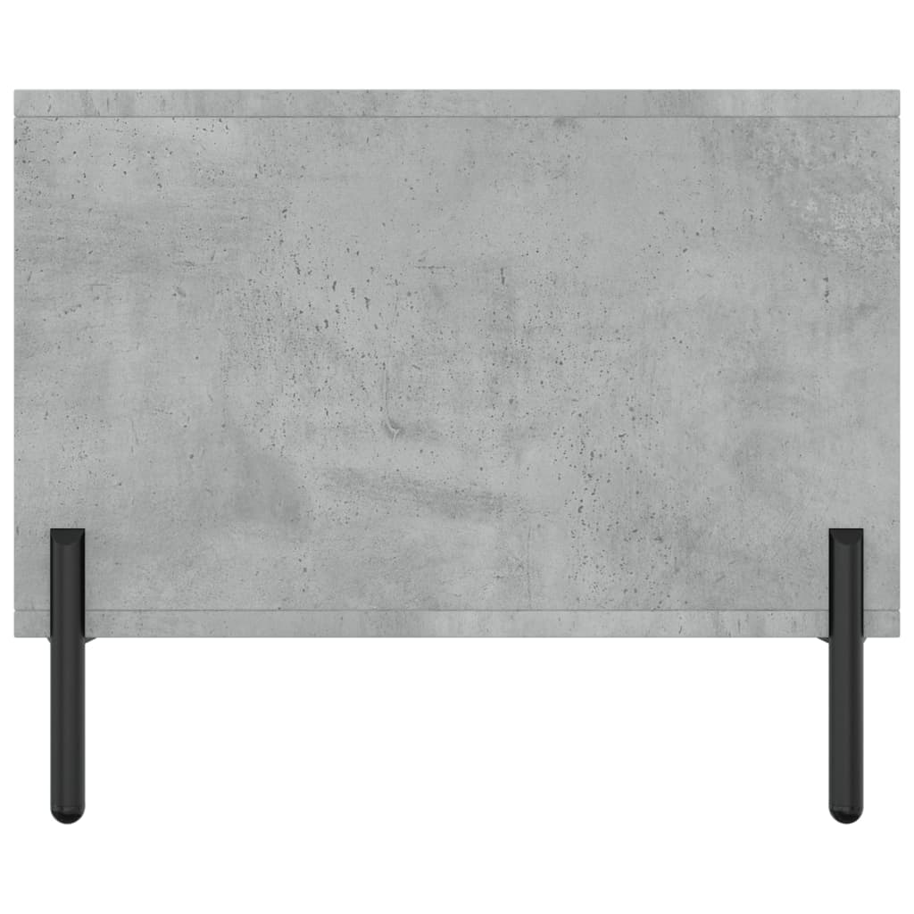 Table basse gris béton 90x50x40 cm bois d’ingénierie - Tables basses