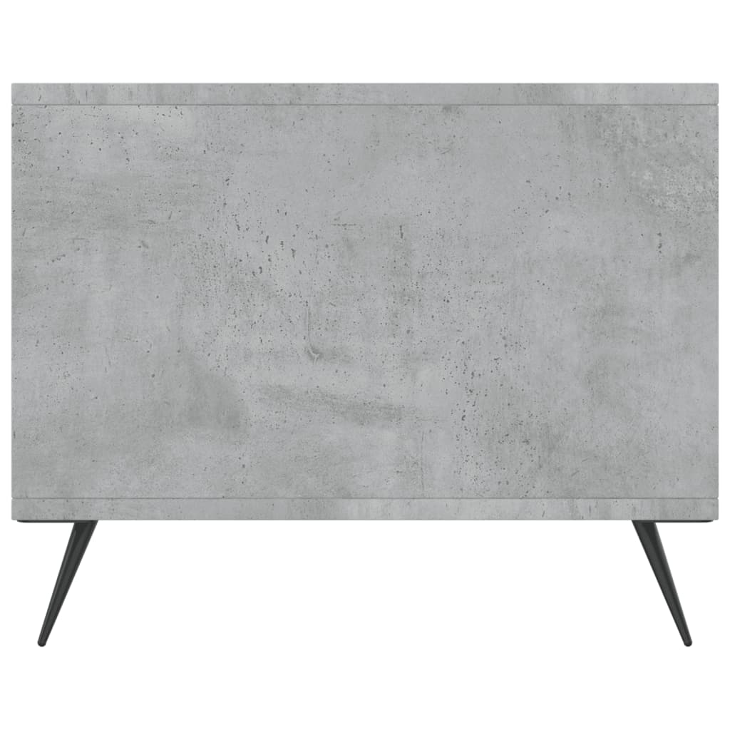Table basse gris béton 90x50x40 cm bois d’ingénierie - Tables basses