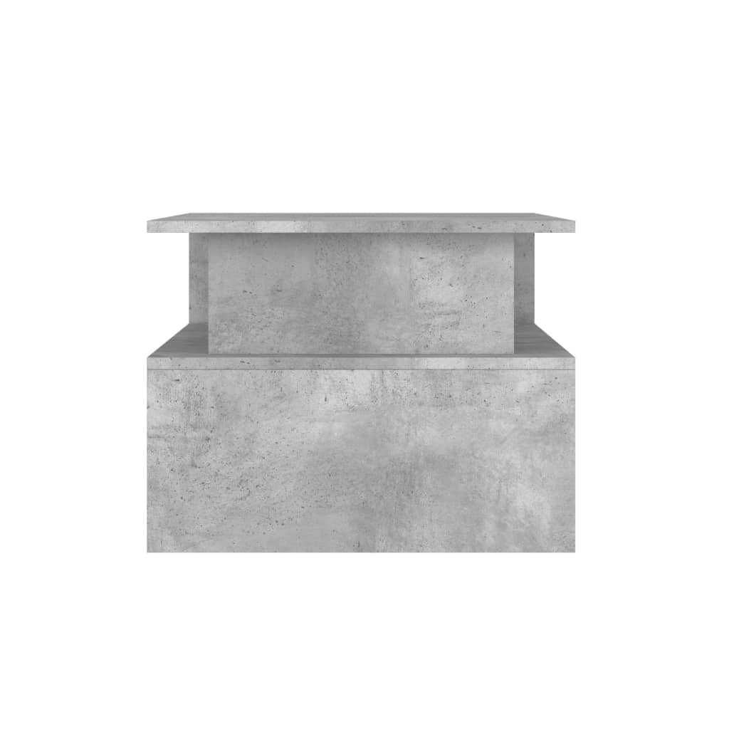 Table basse gris béton 90x55x42,5 cm bois d’ingénierie - Tables basses