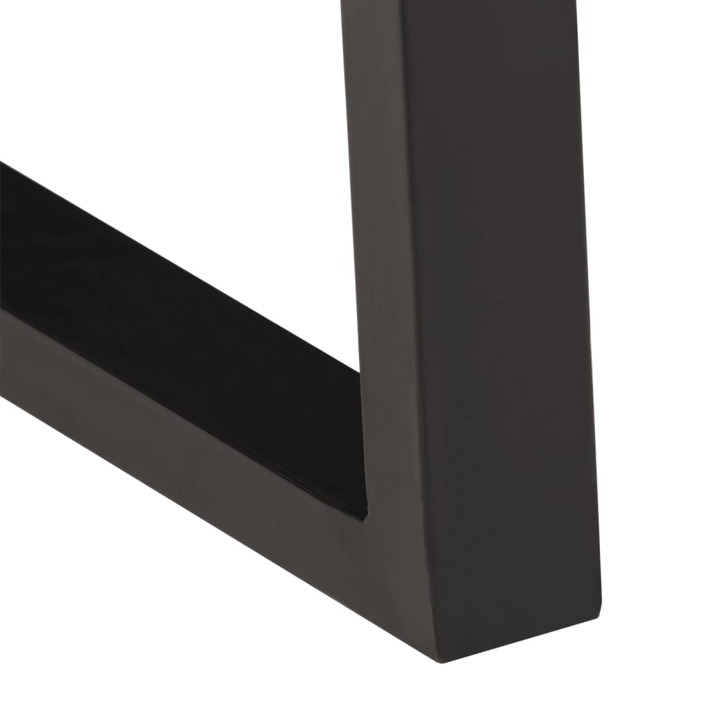 Table basse marron miel 110x55x40 cm bois massif d’acacia - Tables basses
