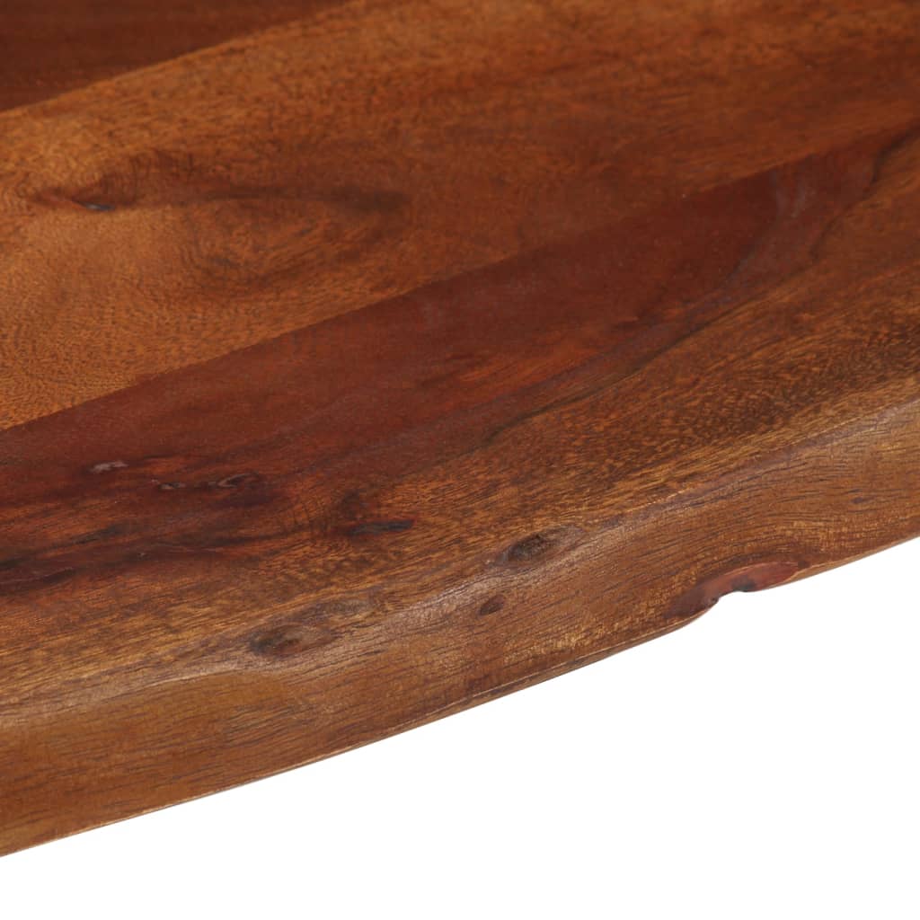 Table basse marron miel 110x55x40 cm bois massif d’acacia - Tables basses