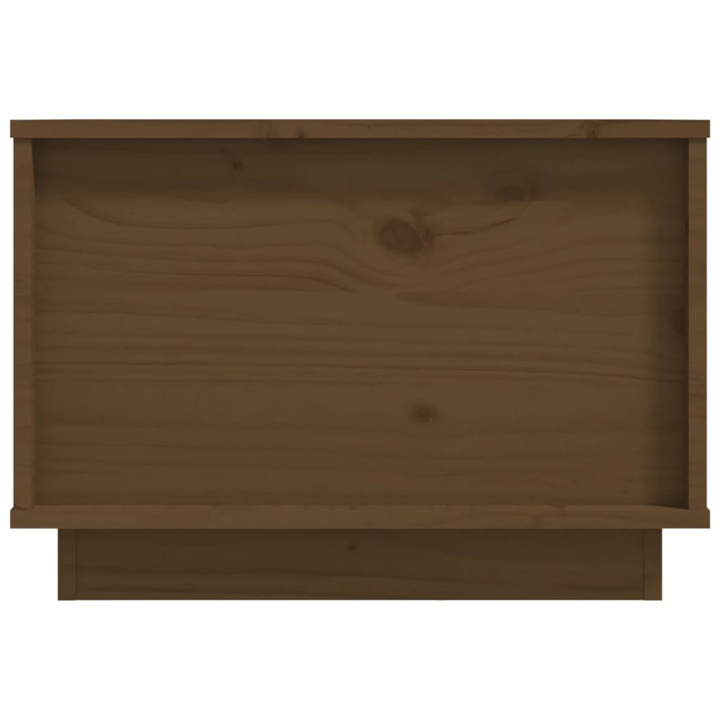 Table basse Marron miel 40x50x35 cm Bois massif de pin - Tables basses