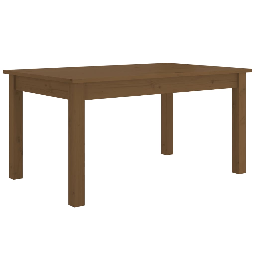 Table basse Marron miel 80x50x40 cm Bois massif de pin - Tables basses