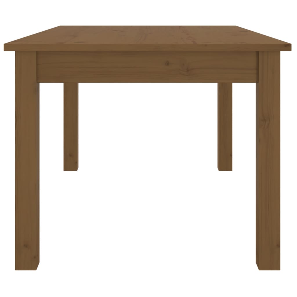 Table basse Marron miel 80x50x40 cm Bois massif de pin - Tables basses