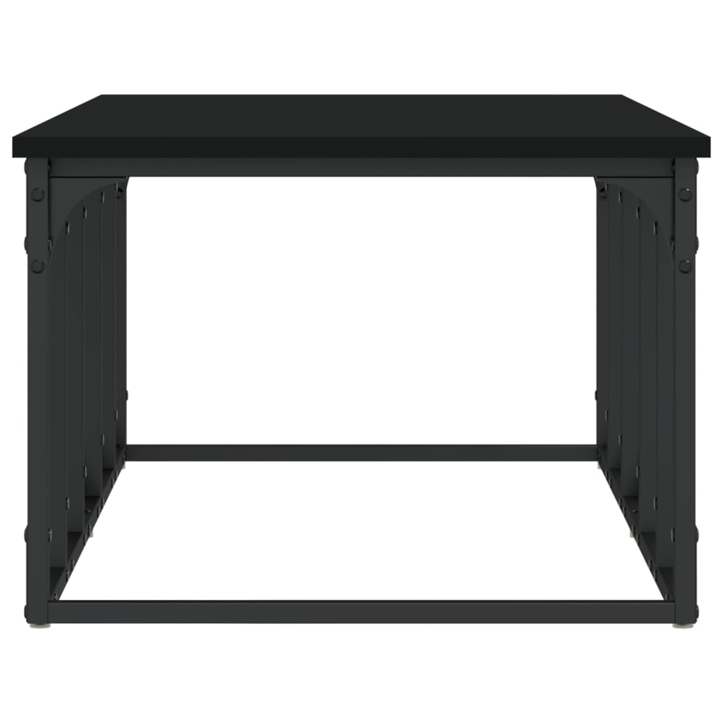 Table basse noir 100x50x35,5 cm bois d’ingénierie - Tables basses
