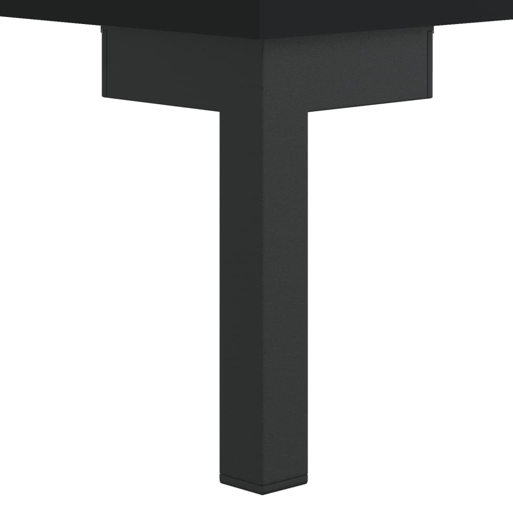 Table basse noir 102x50x40 cm bois d’ingénierie - Tables basses