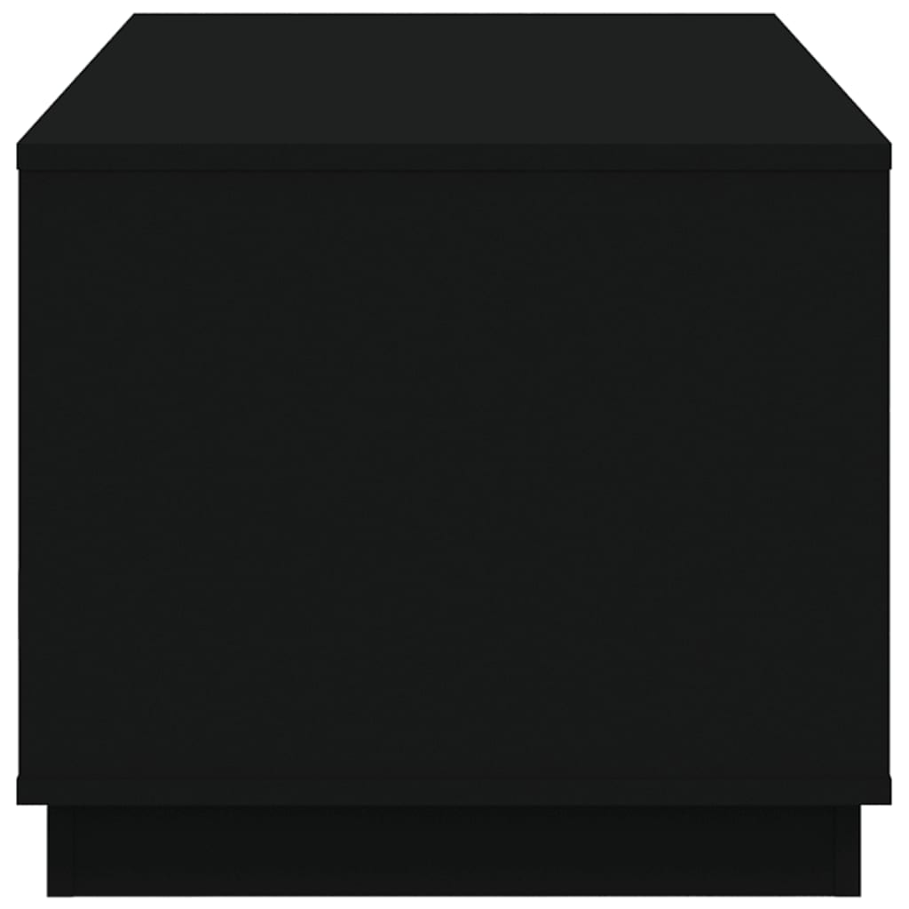 Table basse noir 102x50x44 cm bois d’ingénierie - Tables basses