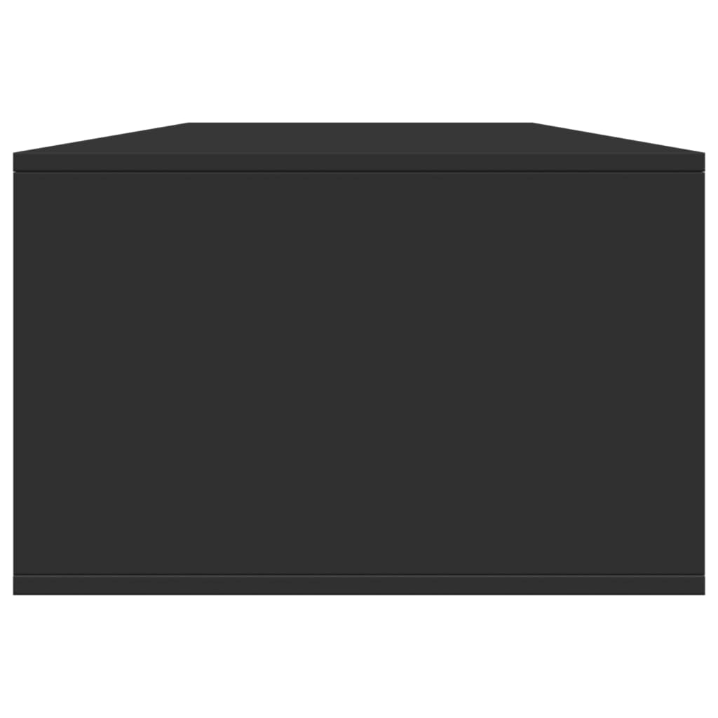 Table basse noir 102x55x35 cm bois d’ingénierie - Tables basses