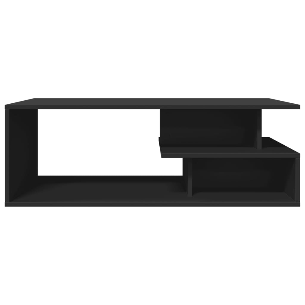 Table basse noir 102x55x35 cm bois d’ingénierie - Tables basses