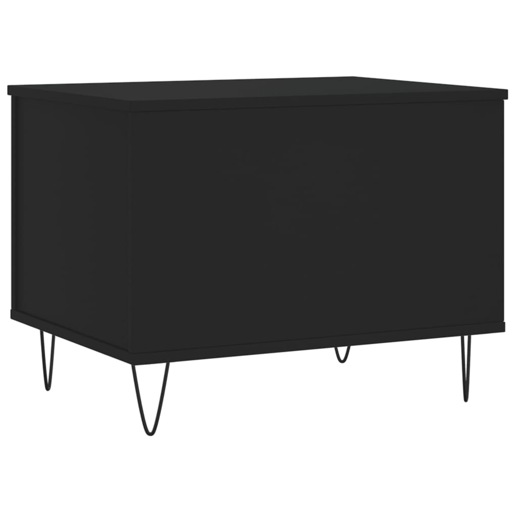 Table basse Noir 60x44,5x45 cm Bois d’ingénierie - Tables basses