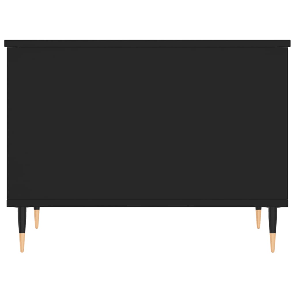 Table basse Noir 60x44,5x45 cm Bois d’ingénierie - Tables basses