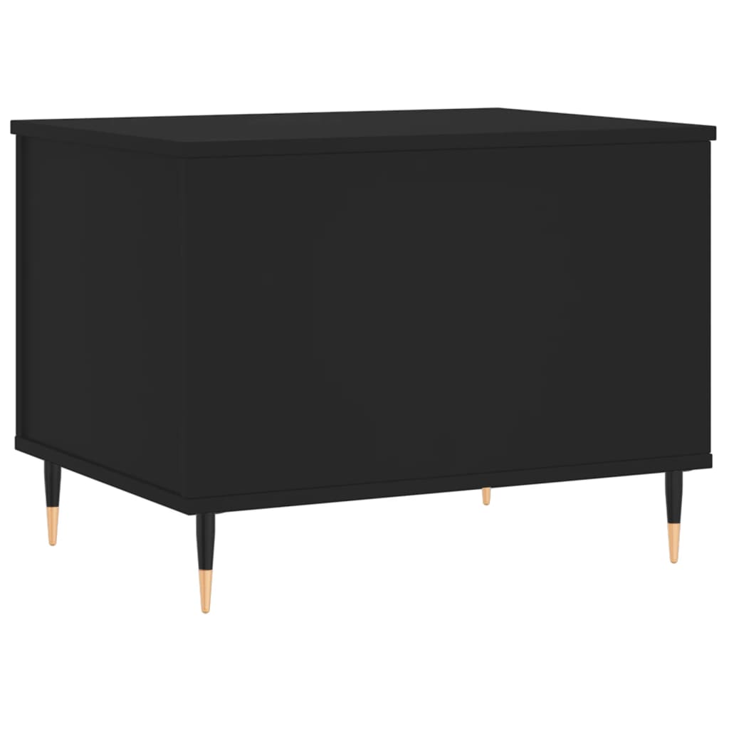 Table basse Noir 60x44,5x45 cm Bois d’ingénierie - Tables basses