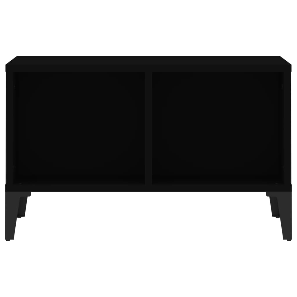 Table basse Noir 60x50x36,5 cm Bois d’ingénierie - Tables basses