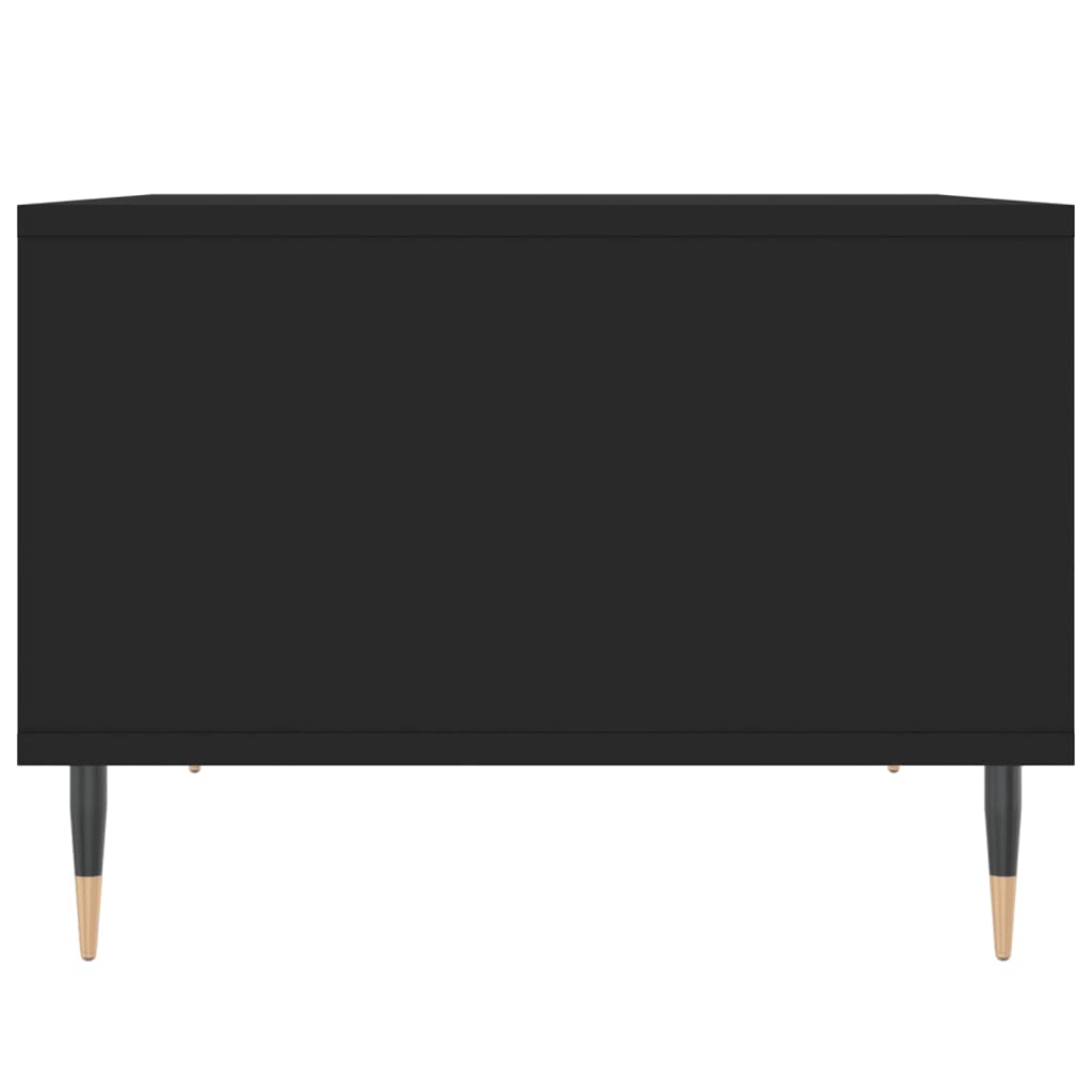 Table basse Noir 60x50x36,5 cm Bois d’ingénierie - Tables basses