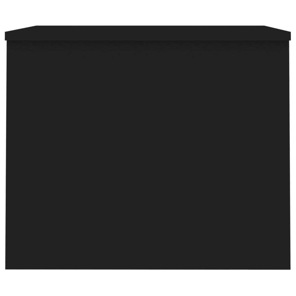 Table basse noir 80x50,5x41,5 cm bois d’ingénierie - Tables basses