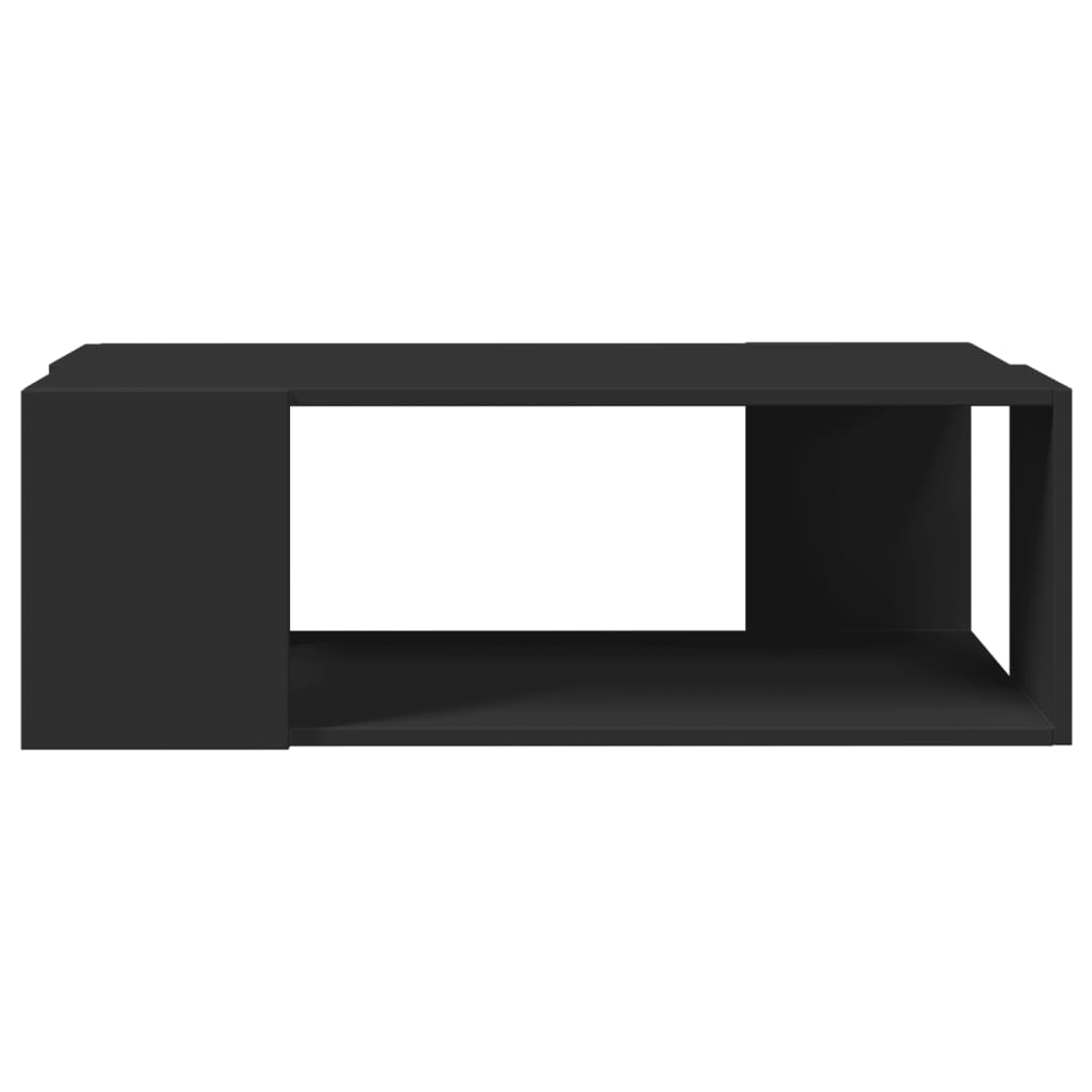 Table basse noir 89,5x48x30 cm bois d’ingénierie - Tables basses