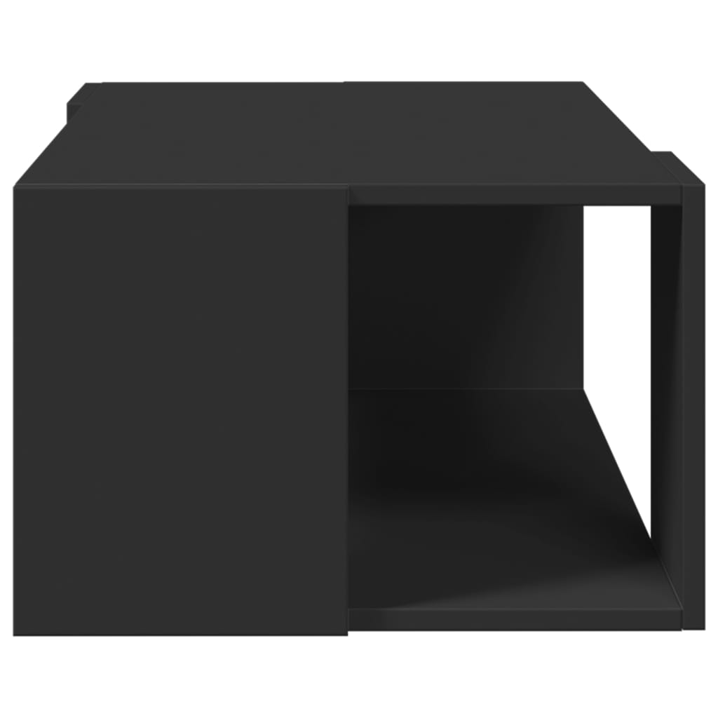Table basse noir 89,5x48x30 cm bois d’ingénierie - Tables basses