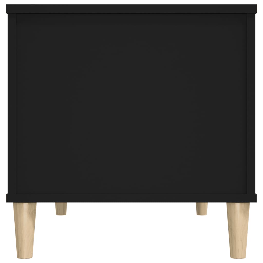 Table basse Noir 90x44,5x45 cm Bois d’ingénierie - Tables basses