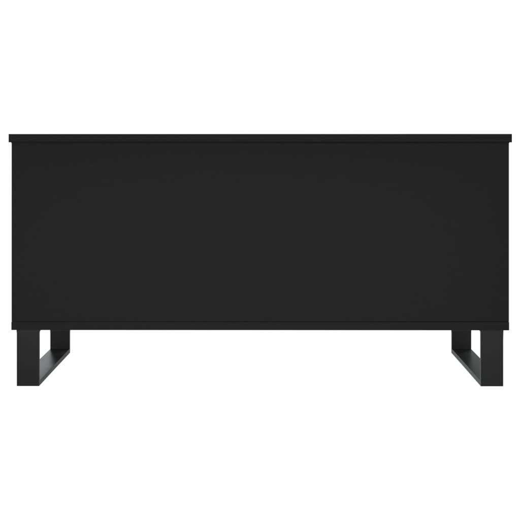 Table basse Noir 90x44,5x45 cm Bois d’ingénierie - Tables basses