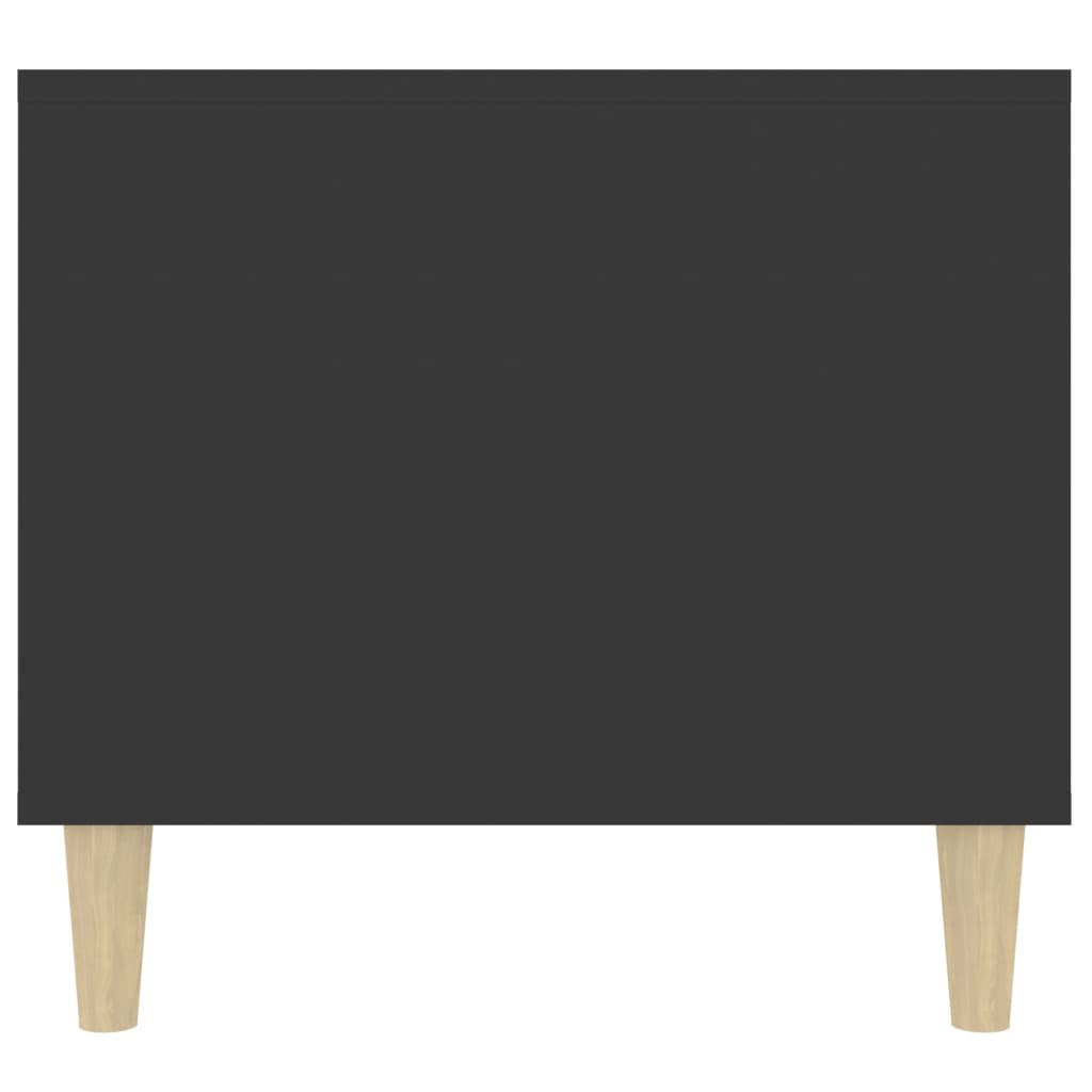 Table basse Noir 90x49x45 cm Bois d’ingénierie - Tables basses