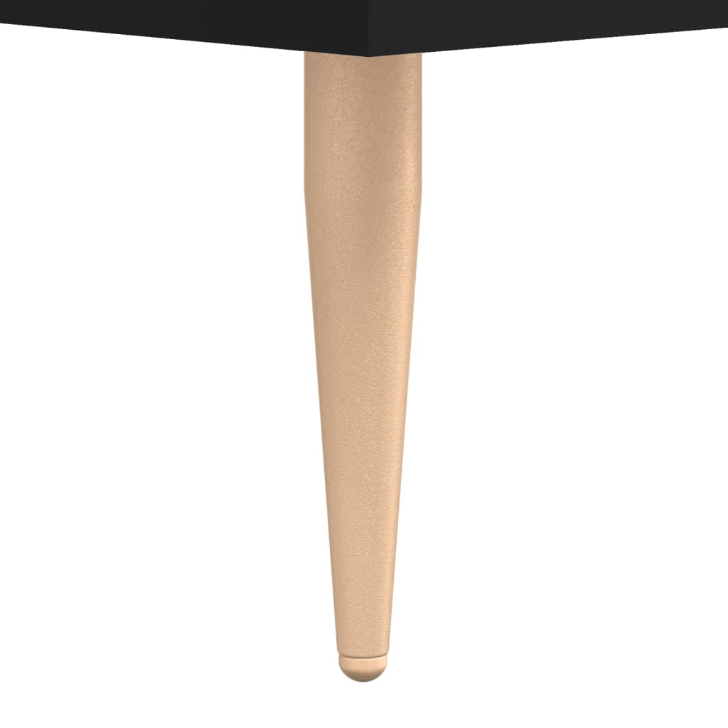 Table basse noir 90x50x40 cm bois d’ingénierie - Tables basses