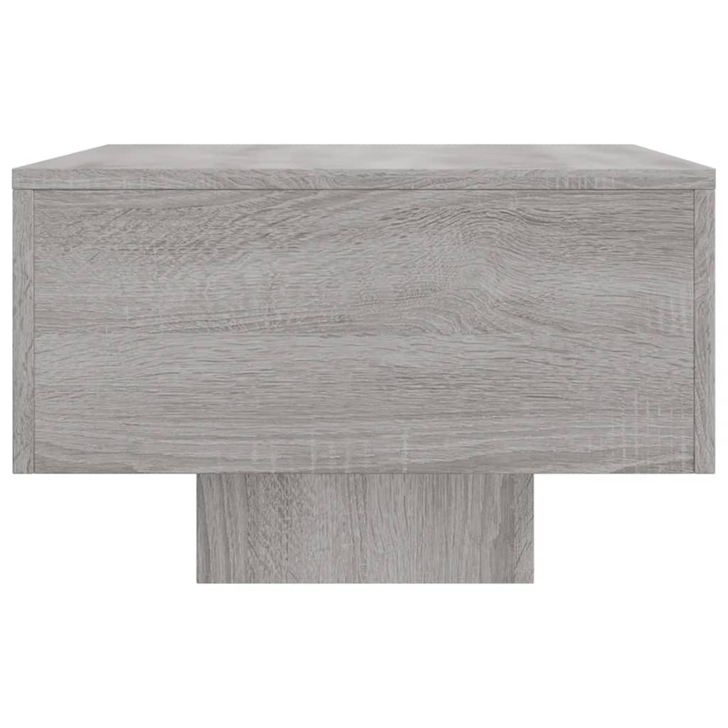 Table basse sonoma gris 100x49,5x31 cm bois d’ingénierie - Tables basses