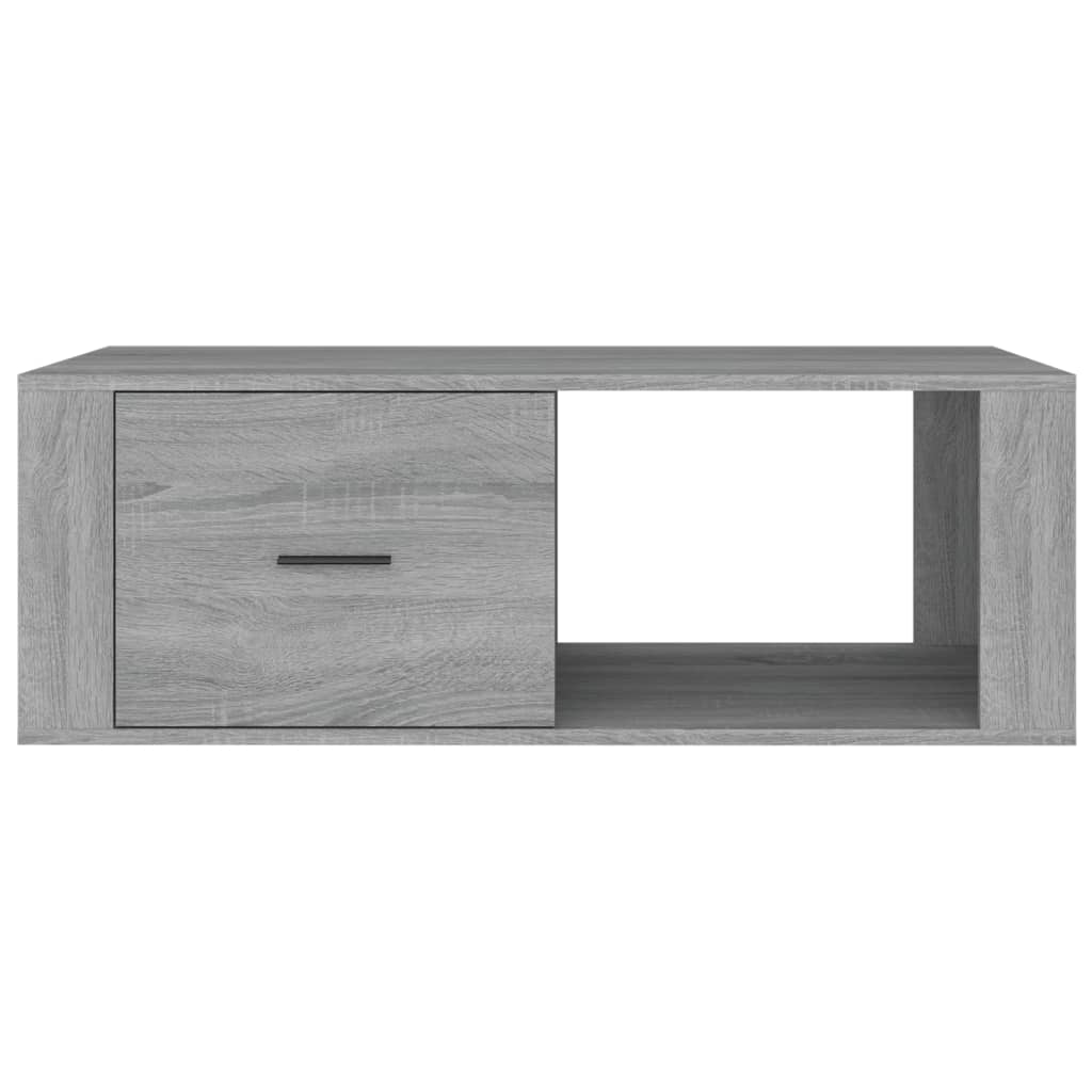 Table basse Sonoma gris 100x50,5x35 cm Bois d’ingénierie - Tables basses