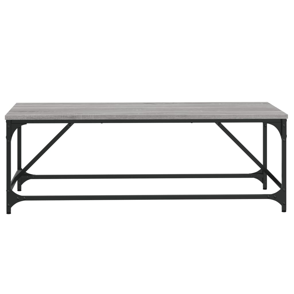 Table basse Sonoma gris 100x50x35 cm Bois d’ingénierie - Tables basses