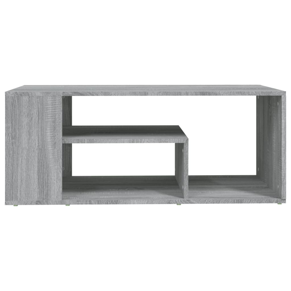 Table basse Sonoma gris 100x50x40 cm Bois d’ingénierie - Tables basses