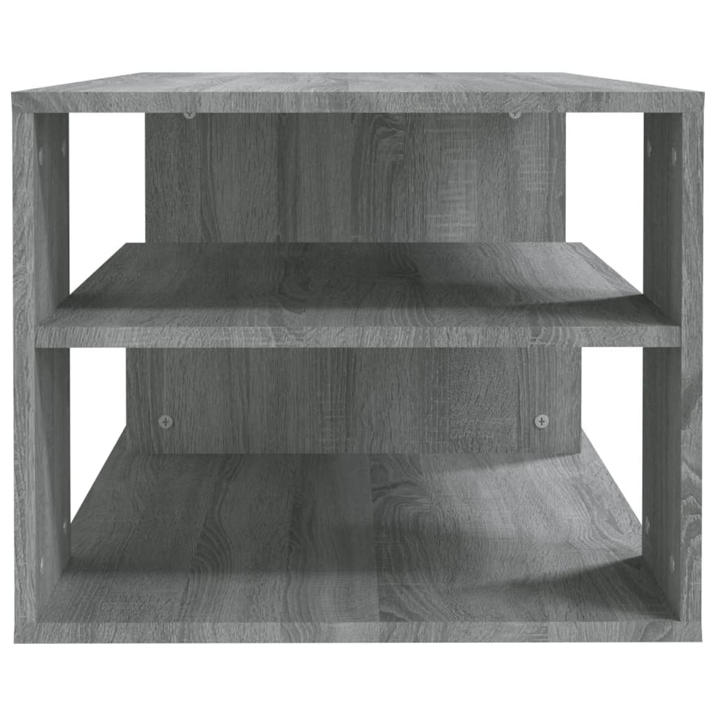 Table basse Sonoma gris 100x50x40 cm Bois d’ingénierie - Tables basses