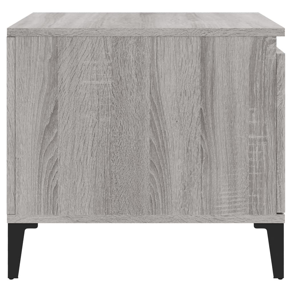 Table basse Sonoma gris 100x50x45 cm Bois d’ingénierie - Tables basses