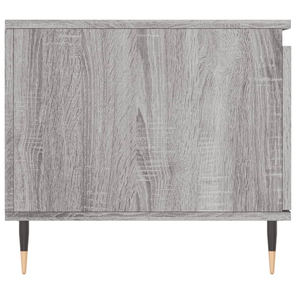 Table basse Sonoma gris 100x50x45 cm Bois d’ingénierie - Tables basses