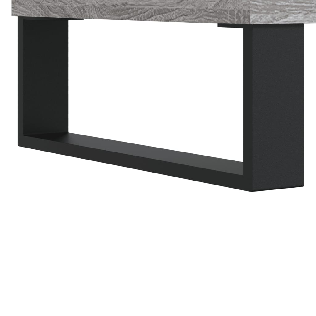 Table basse Sonoma gris 100x50x45 cm Bois d’ingénierie - Tables basses