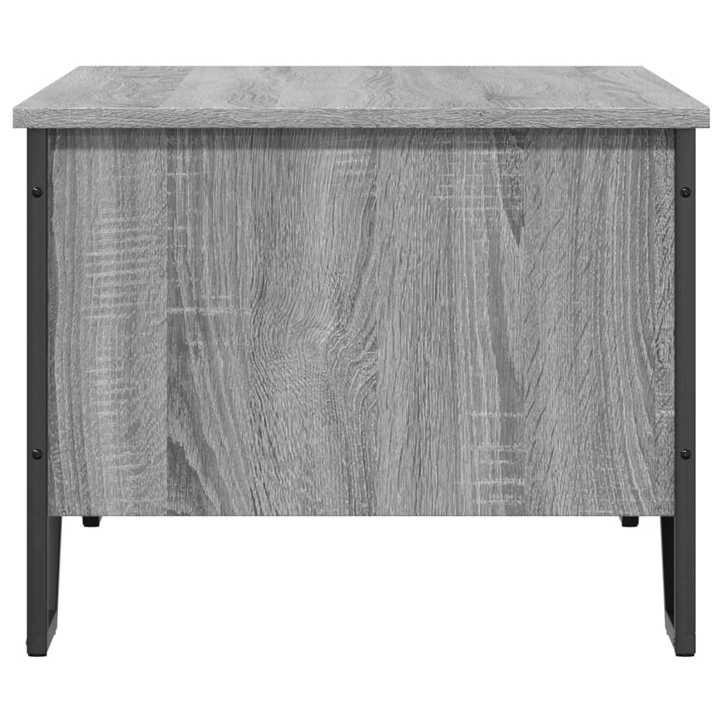 Table basse sonoma gris 100x51x40 cm bois d’ingénierie - Tables basses